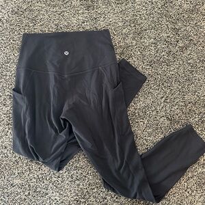 Black High-Waisted Leggings